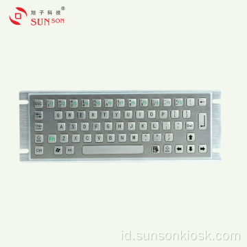 Keyboard Perusak yang Diperkuat untuk Kios Informasi